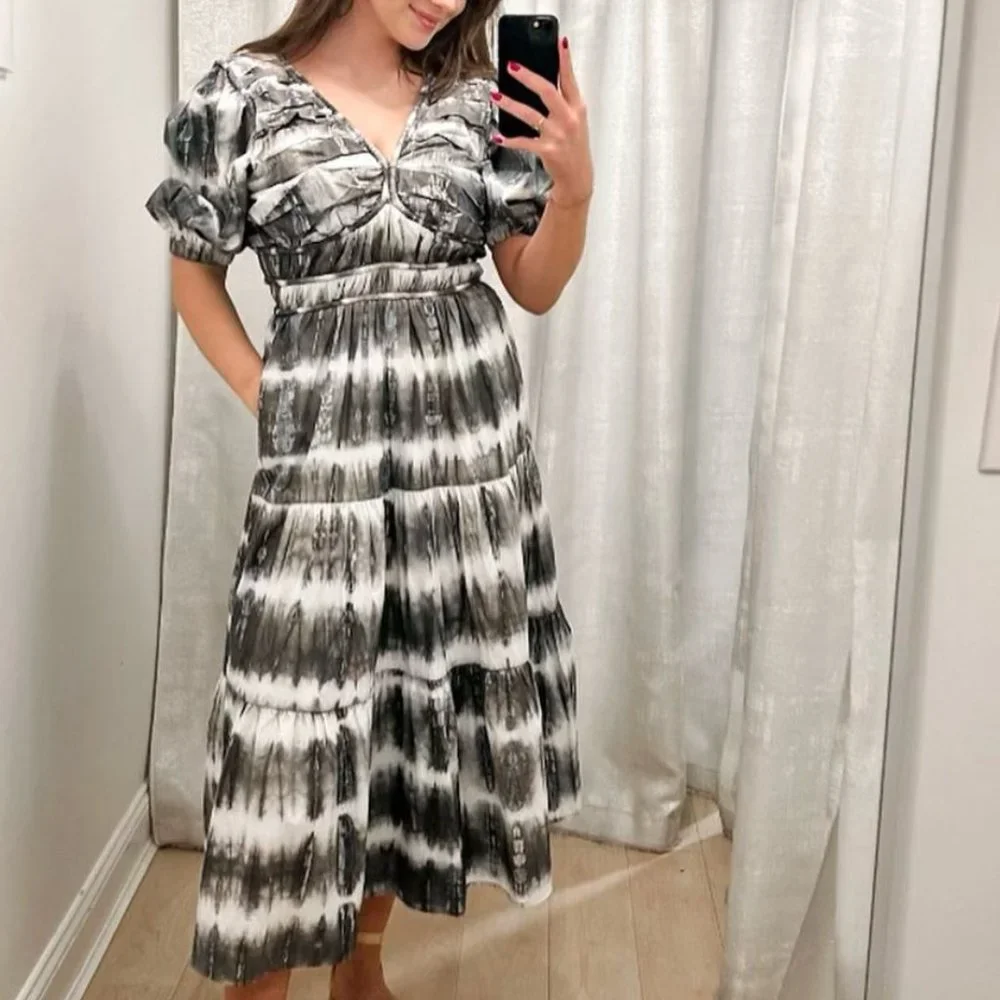 SEA NY Nadia Tie Dye Dress - Picture 2 of 2